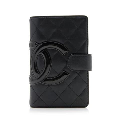 chanel cambon zip wallet|Chanel zipped wallet small.